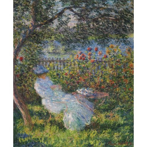 Claude Monet, Alice Hoschede In The Garden Claude Monet, Alice Hoschede In The Garden