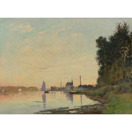 Claude Monet, Argenteuil, Late Afternoon Claude Monet, Argenteuil, Late Afternoon