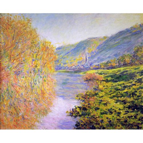 Claude Monet, Banks Of The Seine, Vetheuil 1 Claude Monet, Banks Of The Seine, Vetheuil 1