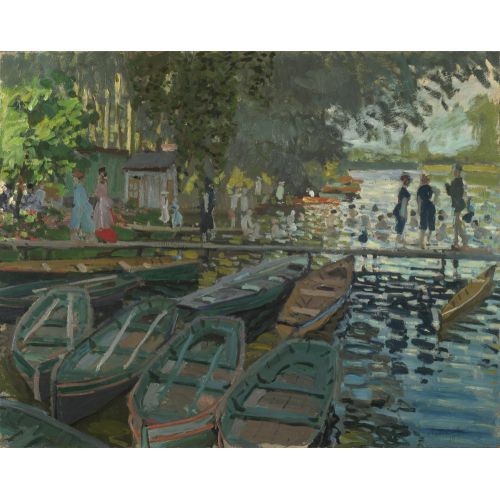 Claude Monet, Bathers At La Grenouillere Claude Monet, Bathers At La Grenouillere