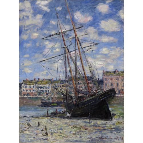 Claude Monet, Alçalan Denizde Yatan Tekne