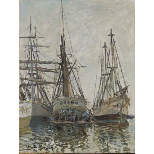 Claude Monet, Boats On Repair Claude Monet, Boats On Repair