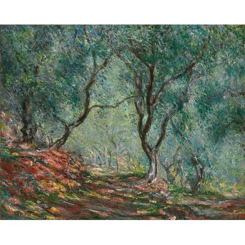 Claude Monet, Bois Doliviers Au Jardin Moreno Claude Monet, Bois Doliviers Au Jardin Moreno