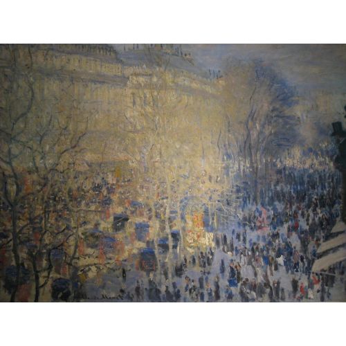 Claude Monet, Boulevard Des Capucines In Paris Claude Monet, Boulevard Des Capucines In Paris