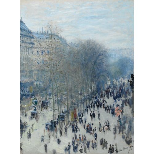 Claude Monet, Boulevard Des Capucines