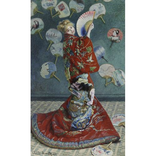 Claude Monet, Camille In Japanese Costume Claude Monet, Camille In Japanese Costume