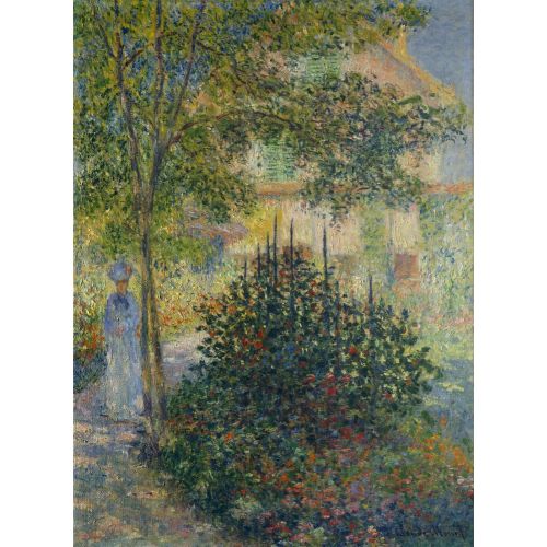 Claude Monet, Camille In The Garden At Argenteuil Claude Monet, Camille In The Garden At Argenteuil