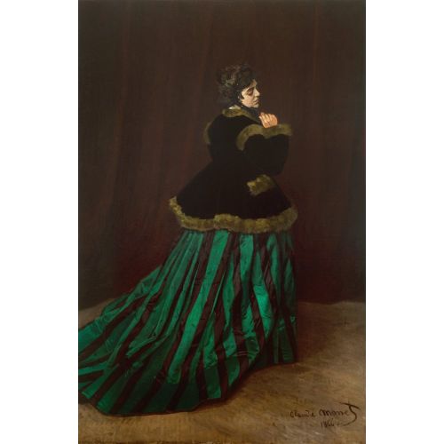 Claude Monet, Camille, Or The Woman With A Green Dress Claude Monet, Camille, Or The Woman With A Green Dress