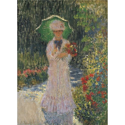 Claude Monet, Camille With Green Umbrella Claude Monet, Camille With Green Umbrella