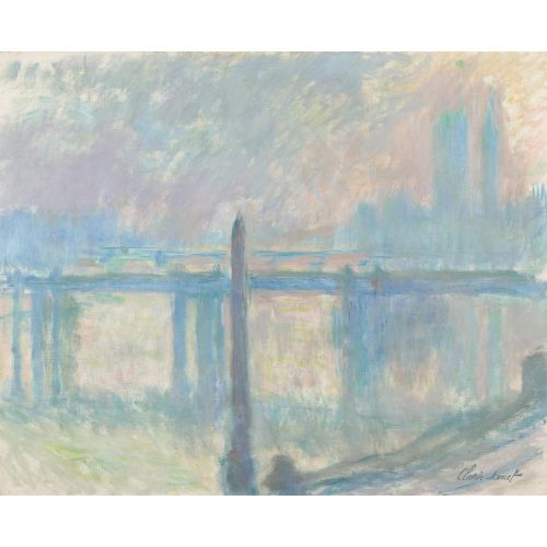 Claude Monet, Charing Cross Bridge 1 Claude Monet, Charing Cross Bridge 1