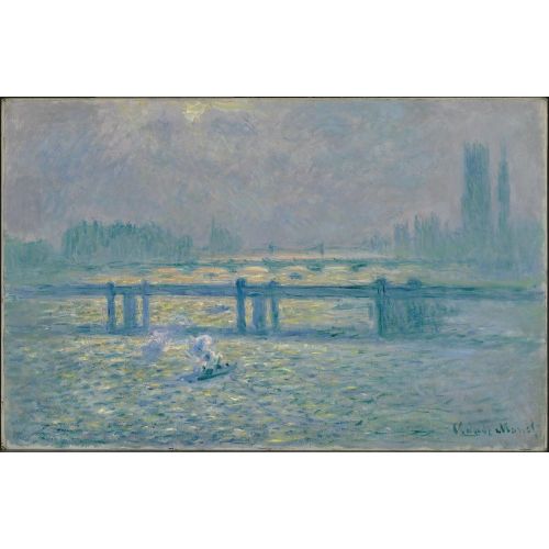 Claude Monet, Charing Cross Bridge Fog On The Thames 12 Claude Monet, Charing Cross Bridge Fog On The Thames 12