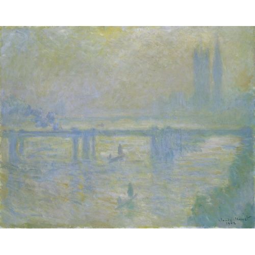 Claude Monet, Charing Cross Bridge Fog On The Thames 10 Claude Monet, Charing Cross Bridge Fog On The Thames 10