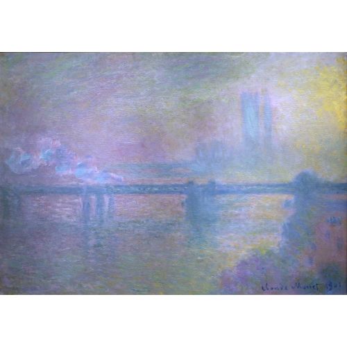 Claude Monet, Charing Cross Bridge, Londra, 1901 8 Impressionism Art Movements Claude Monet, Charing Cross Bridge, Londra, 1901In