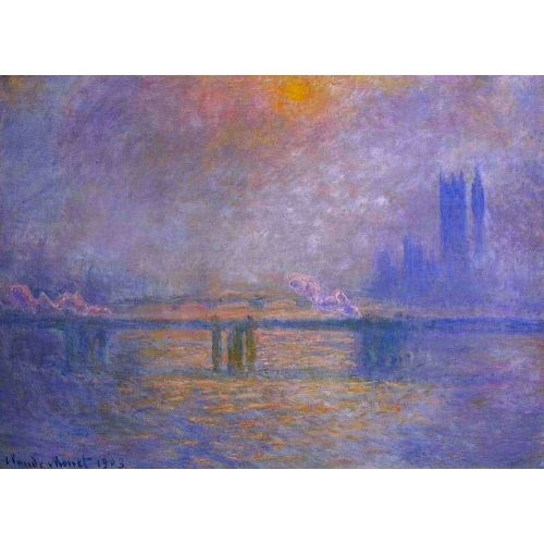Claude Monet, Charing Cross Bridge The Thames 7 Claude Monet, Charing Cross Bridge The Thames 7