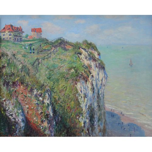Claude Monet, Cliff At Dieppe Claude Monet, Cliff At Dieppe