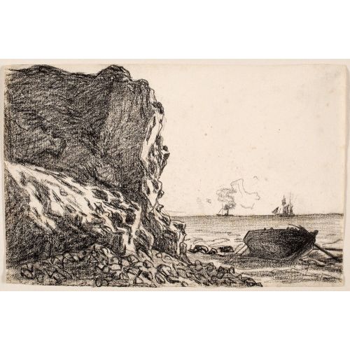 Claude Monet, Cliffs And Sea, Sainte Adresse Claude Monet, Cliffs And Sea, Sainte Adresse