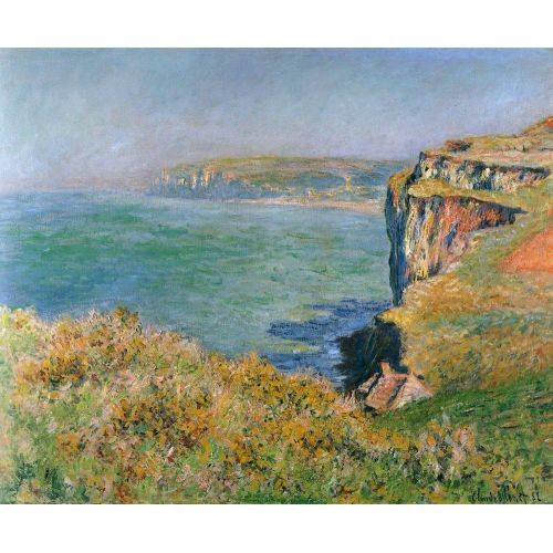 Claude Monet, Cliffs At Varengeville Claude Monet, Cliffs At Varengeville