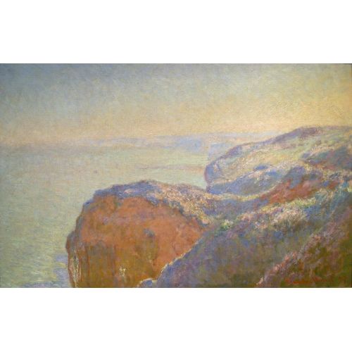 Claude Monet, Cliffs Near Dieppe Claude Monet, Cliffs Near Dieppe