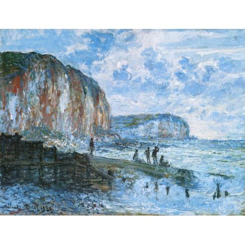Claude Monet, Cliffs Of The Petites Dalles Claude Monet, Cliffs Of The Petites Dalles