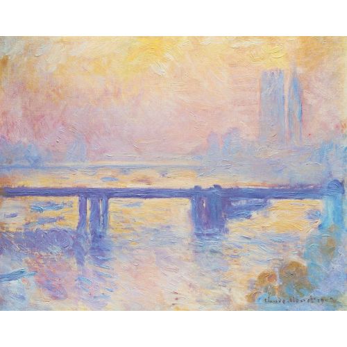 Claude Monet, Charing Cross Köprüsü Londra Claude Monet, Charing Cross Köprüsü Londra