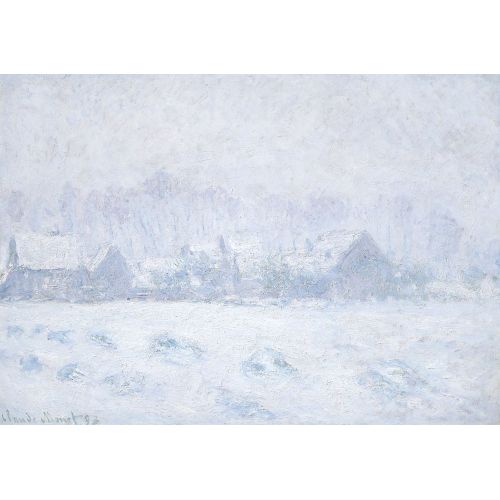 Claude Monet, Effet De Neige A Giverny Claude Monet, Effet De Neige A Giverny