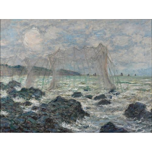 Claude Monet, Fishing Nets At Pourville Claude Monet, Fishing Nets At Pourville