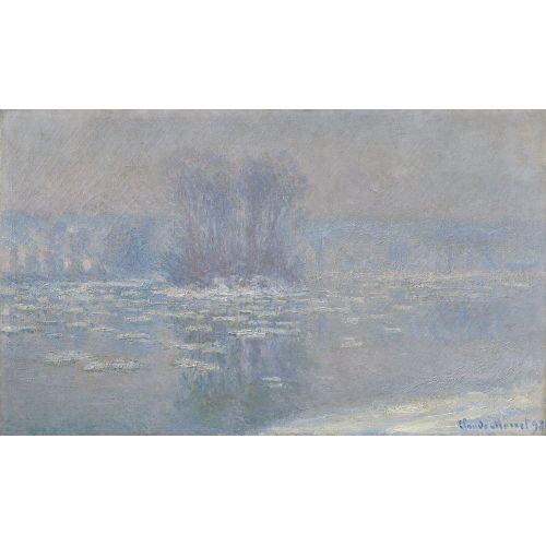 Claude Monet, Floes At Bennecourt Claude Monet, Floes At Bennecourt