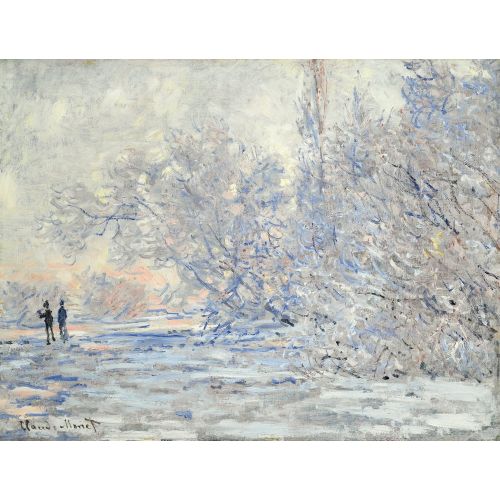 Claude Monet, Frost At Giverny Claude Monet, Frost At Giverny