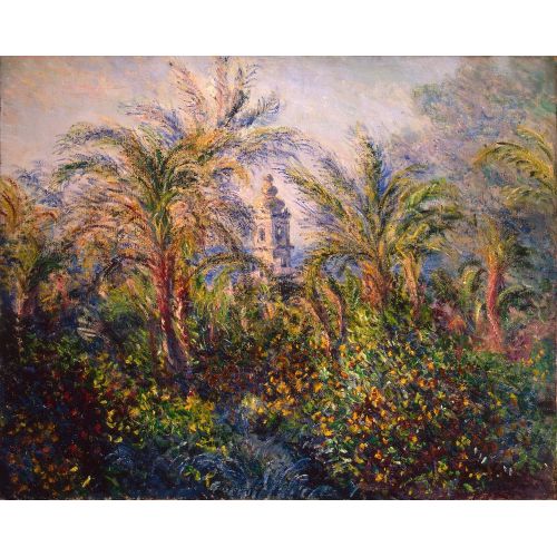Claude Monet, Garden At Bordighera Claude Monet, Garden At Bordighera