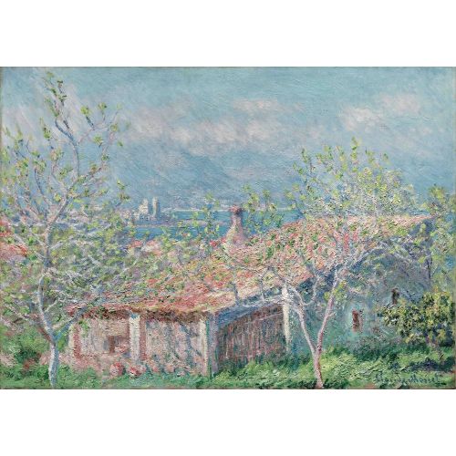 Claude Monet, Gardener's House At Antibes Claude Monet, Gardener's House At Antibes