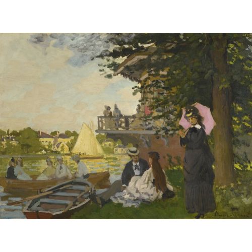 Claude Monet, Garden House At Zaandam Claude Monet, Garden House At Zaandam