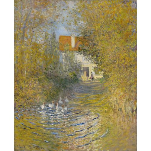 Claude Monet, Geese In The Brook Claude Monet, Geese In The Brook