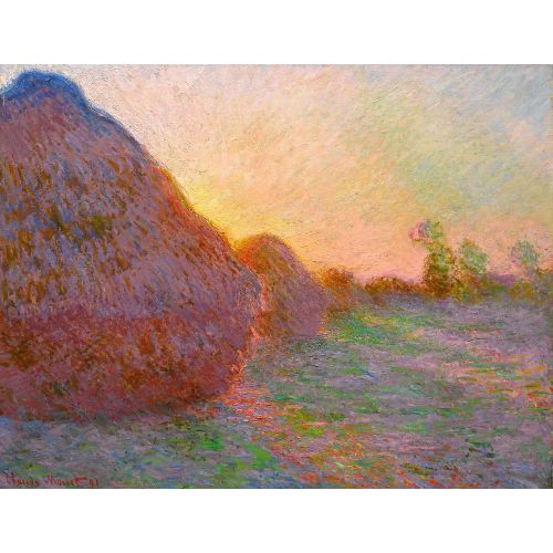 Claude Monet, Haystack, Midday Claude Monet, Haystack, Midday