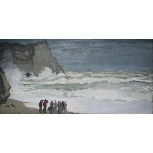 Claude Monet, Ağır Denizler Ve Etretat