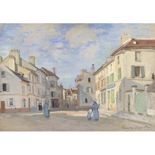Claude Monet, Chaussee'nin Eski Caddesi, Argenteuil Claude Monet, Chaussee'nin Eski Caddesi, Argenteuil