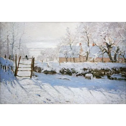 Claude Monet, La Pie (The Magpie) | Arthipo