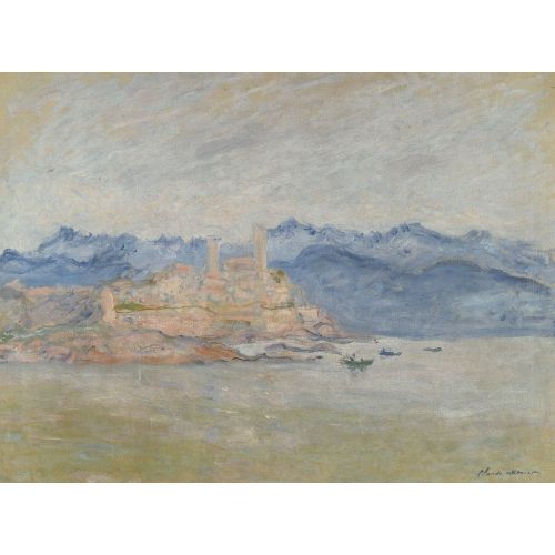 Claude Monet, Antibes Kalesi Claude Monet, Antibes Kalesi