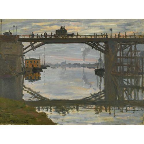 Claude Monet, Ahşap Köprü