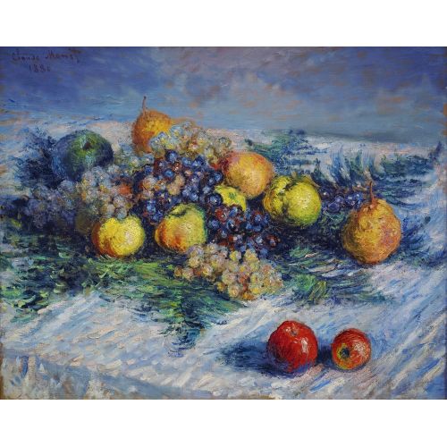Claude Monet, Armutlar Ve Üzümler Claude Monet, Armutlar Ve Üzümler