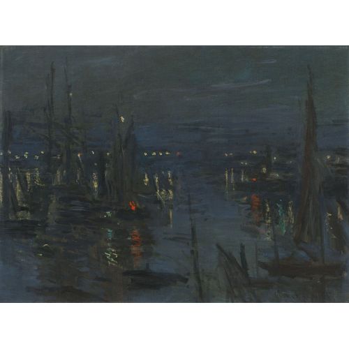 Claude Monet, Port Of Le Havre Night Effect Impressionism Claude Monet, Port Of Le Havre Night Effect Impressionism Art Movements Claude Monet, Port of Le Havre Night EffectClaude Monets