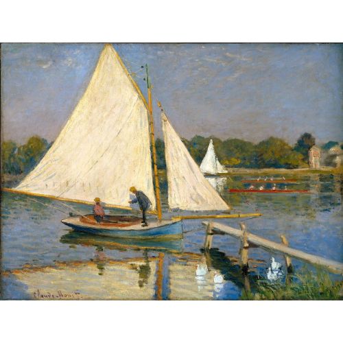 Claude Monet, Argenteuil'de Yelkenli Claude Monet, Argenteuil'de Yelkenli