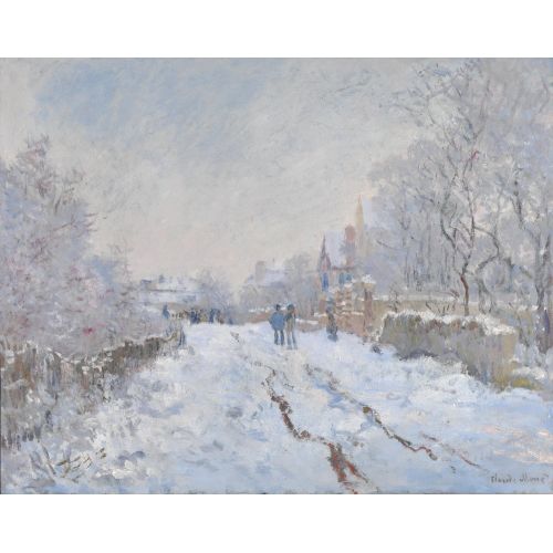 Claude Monet, Argenteuil'de Kar 1875 Claude Monet, Argenteuil'de Kar 1875