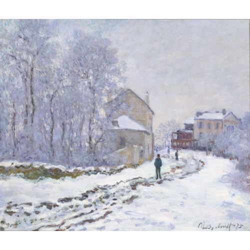 Claude Monet, Argenteuil'de Kar 1875 Claude Monet, Argenteuil'de Kar 1875
