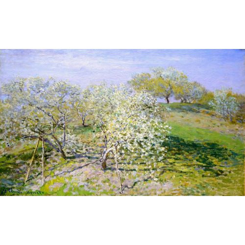 Claude Monet, Çiçek Açan Bahar Meyvesi Ağaçları Claude Monet, Çiçek Açan Bahar Meyvesi Ağaçları