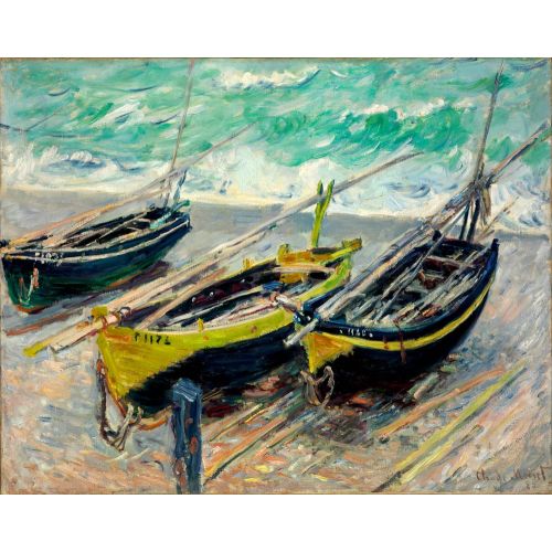 Claude Monet, 3 Balıkçı Teknesi