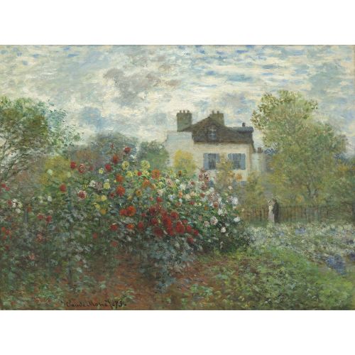 Claude Monet, Argenteuil'deki Sanatçının Bahçesi Güllü Bahçenin Bir Köşesi Claude Monet, Argenteuil'deki Sanatçının Bahçesi Güllü Bahçenin Bir Köşesi