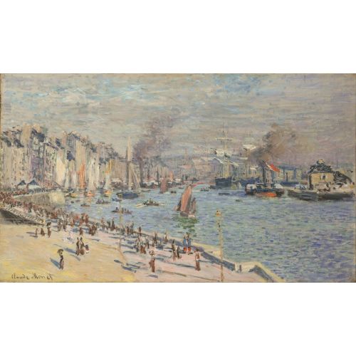 Claude Monet, French Port Of Le Havre Claude Monet, French Port Of Le Havre
