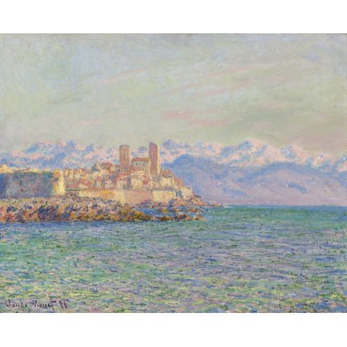 Claude Monet, Antibes Kalesi Claude Monet, Antibes Kalesi