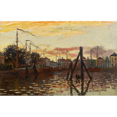 Claude Monet, Zaandam Limanı