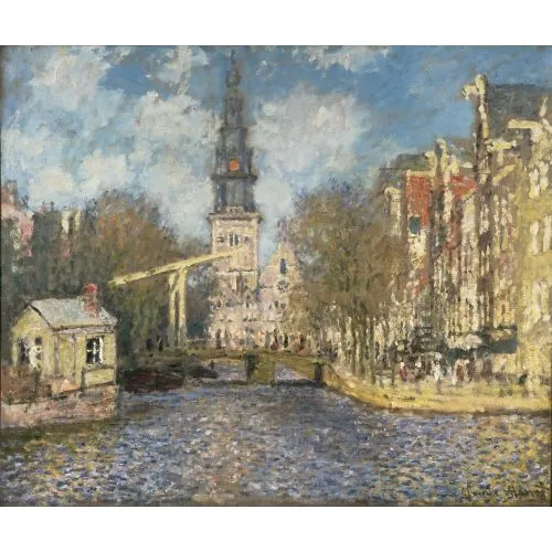 Claude Monet, Amsterdam'daki Güney Kilisesi Claude Monet, Amsterdam'daki Güney Kilisesi